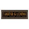 6" x 36" Theater Sign Framed Wall Art, Contemporary Home Theater Movie Décor, Glass Facing and Hanging Hardware Included